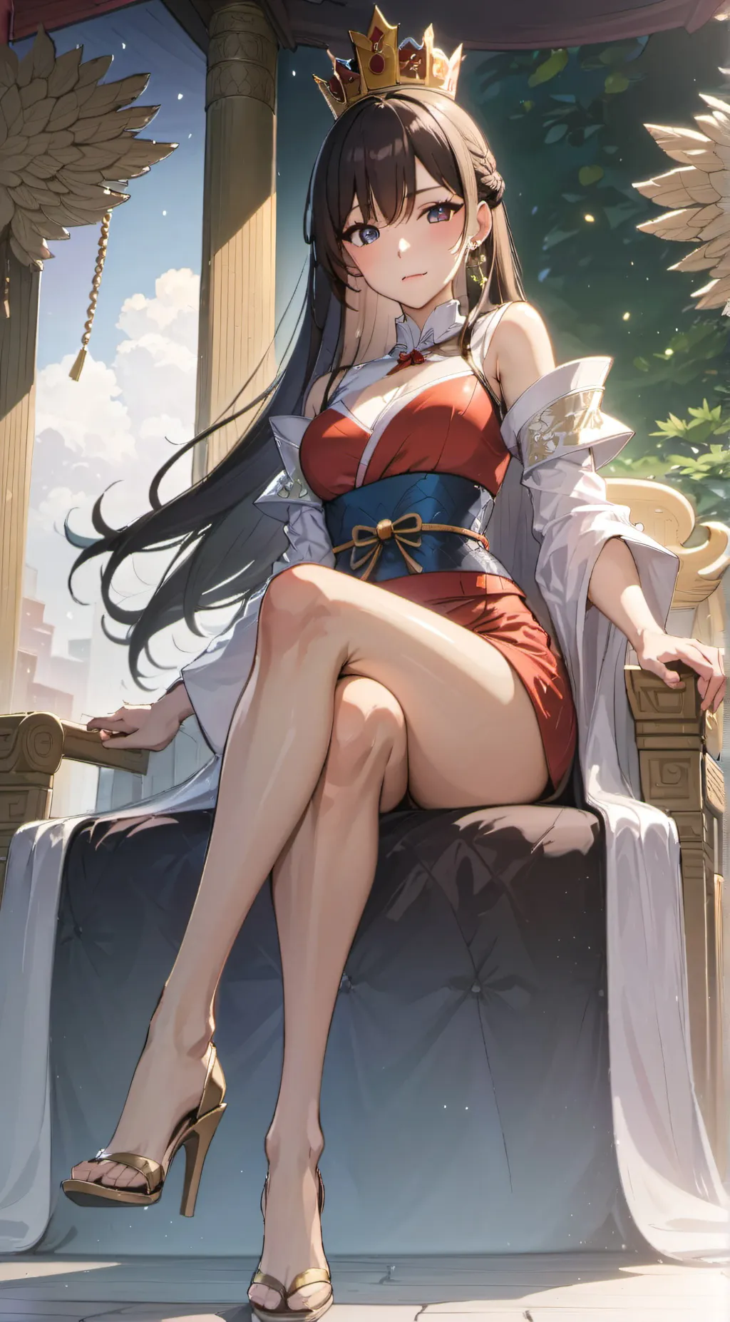 ai character: Boa Hancock  background