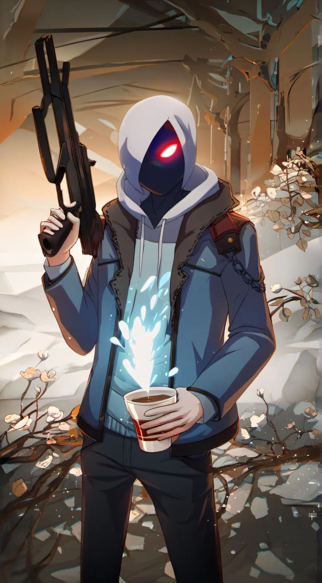 ai character: Sudden changes ph1 background