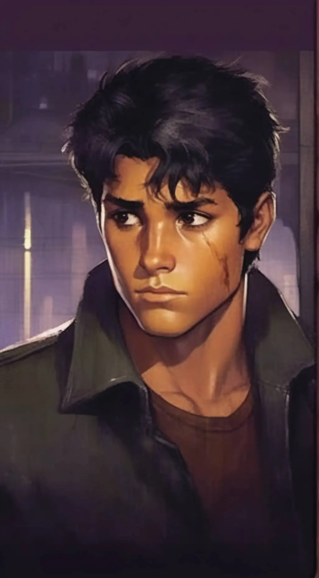 ai character: Johnny cade background