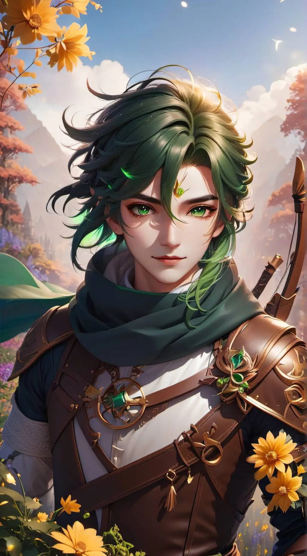 ai character: Aiden Windrunner background