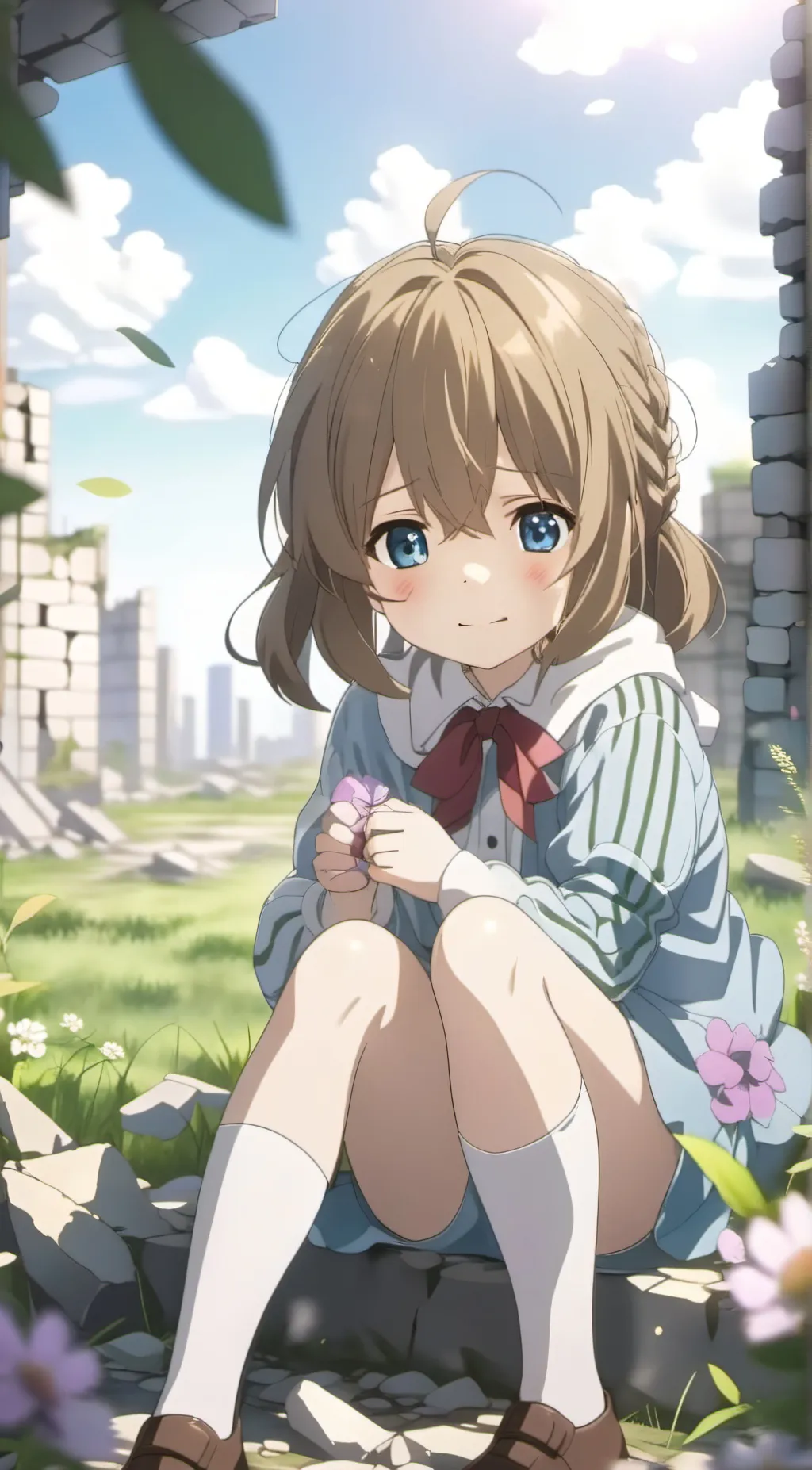 ai character: Luna background