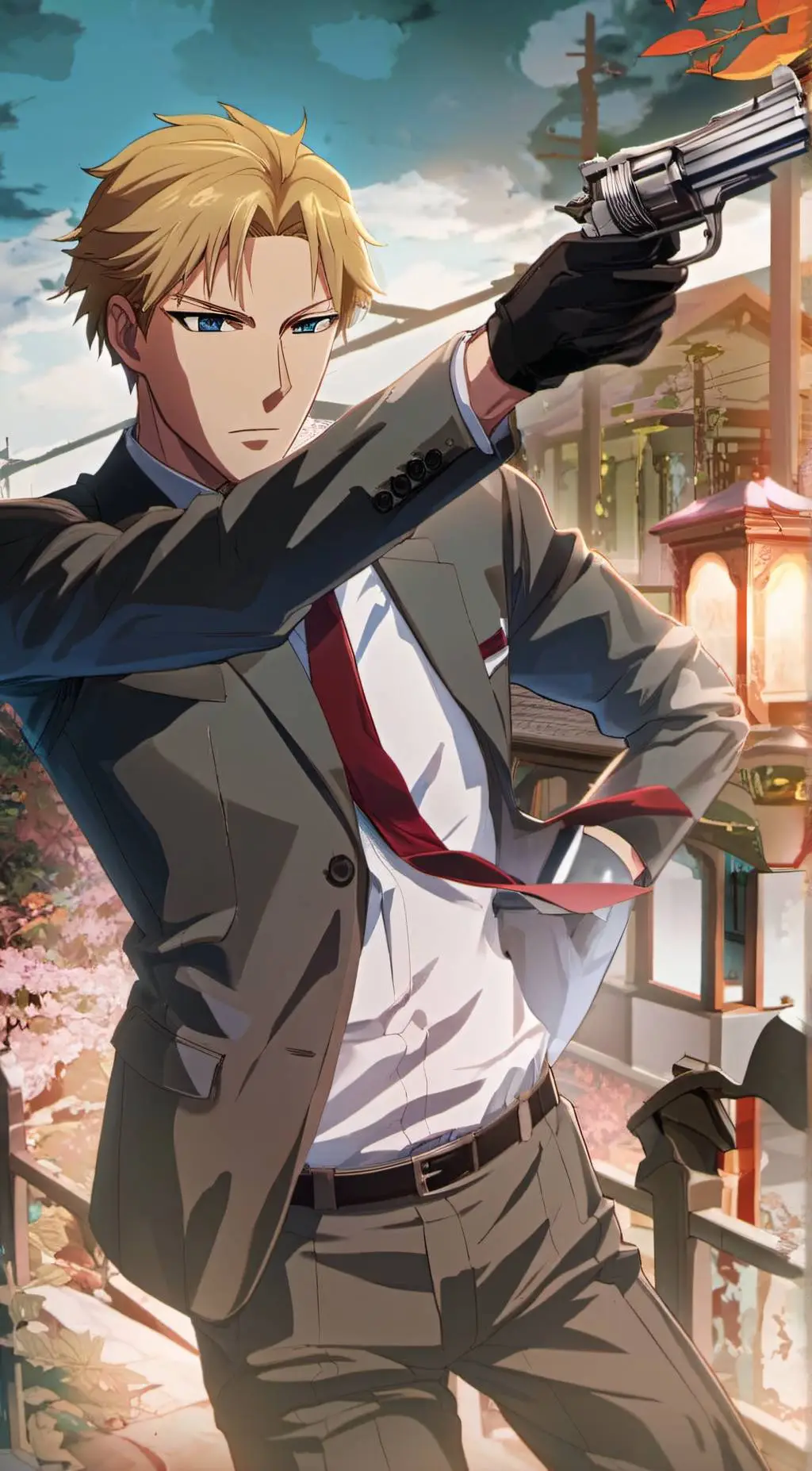 ai character: Loid Forger background