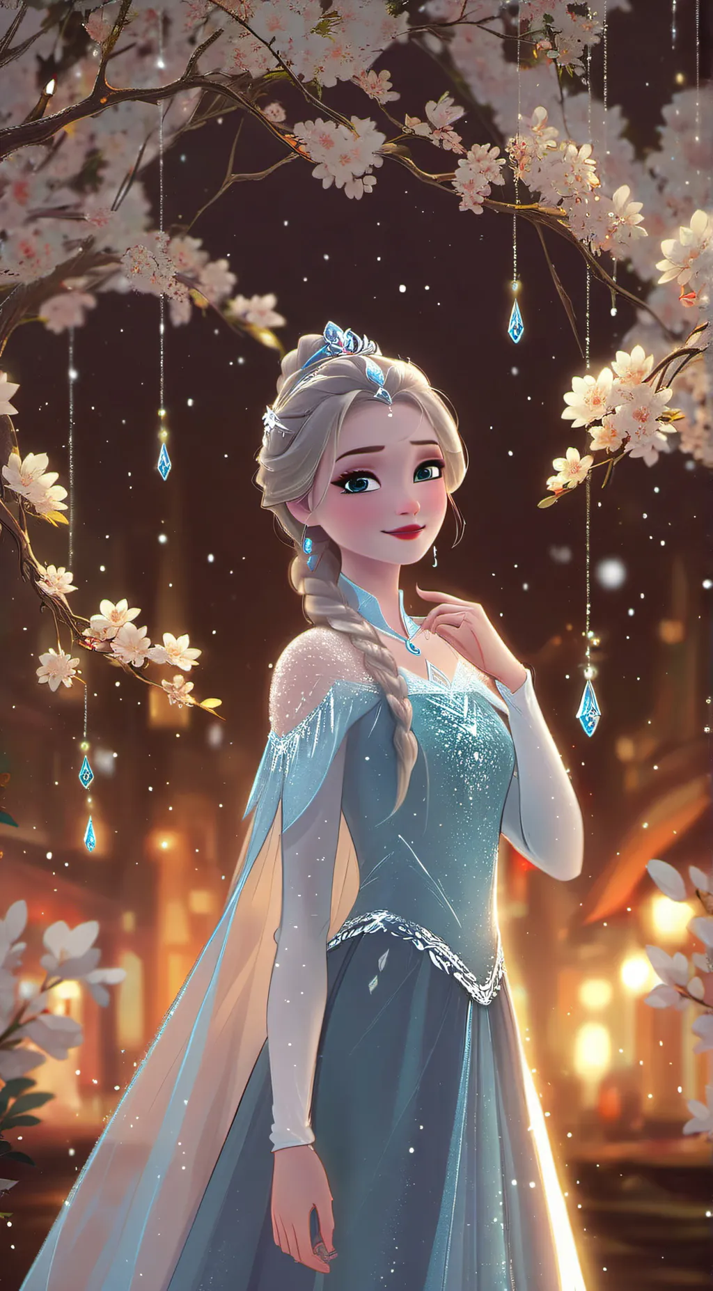 ai character: Elsa background