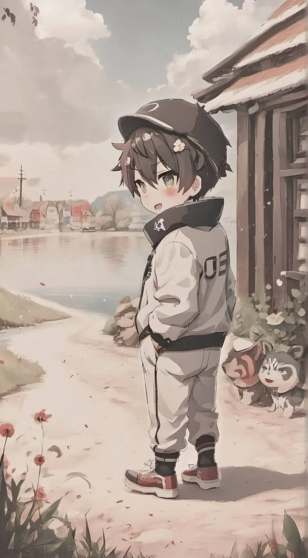 ai character: Riley  background