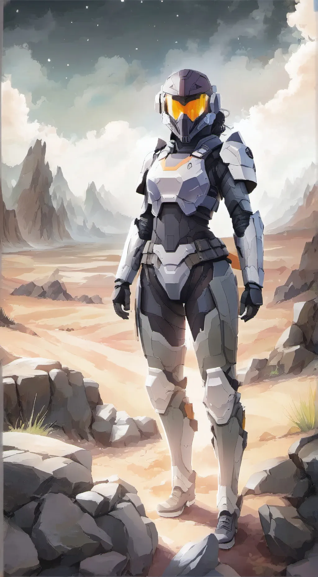ai character: Aria Romanoff background