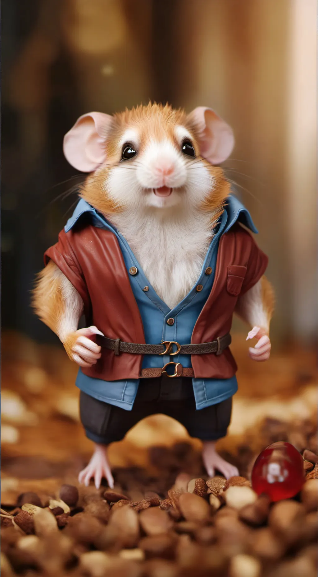 Talkie AI - Chat with Kung-Fu Hamster