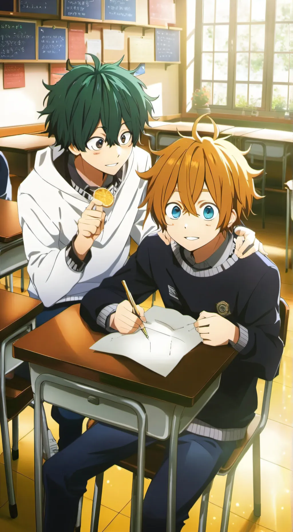 ai character: MHA background