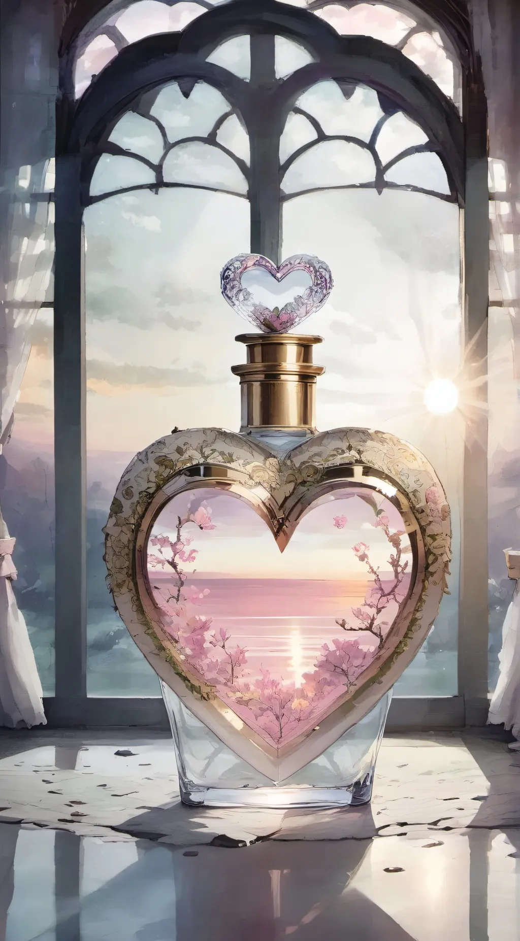 ai character: love potion (MHA) background