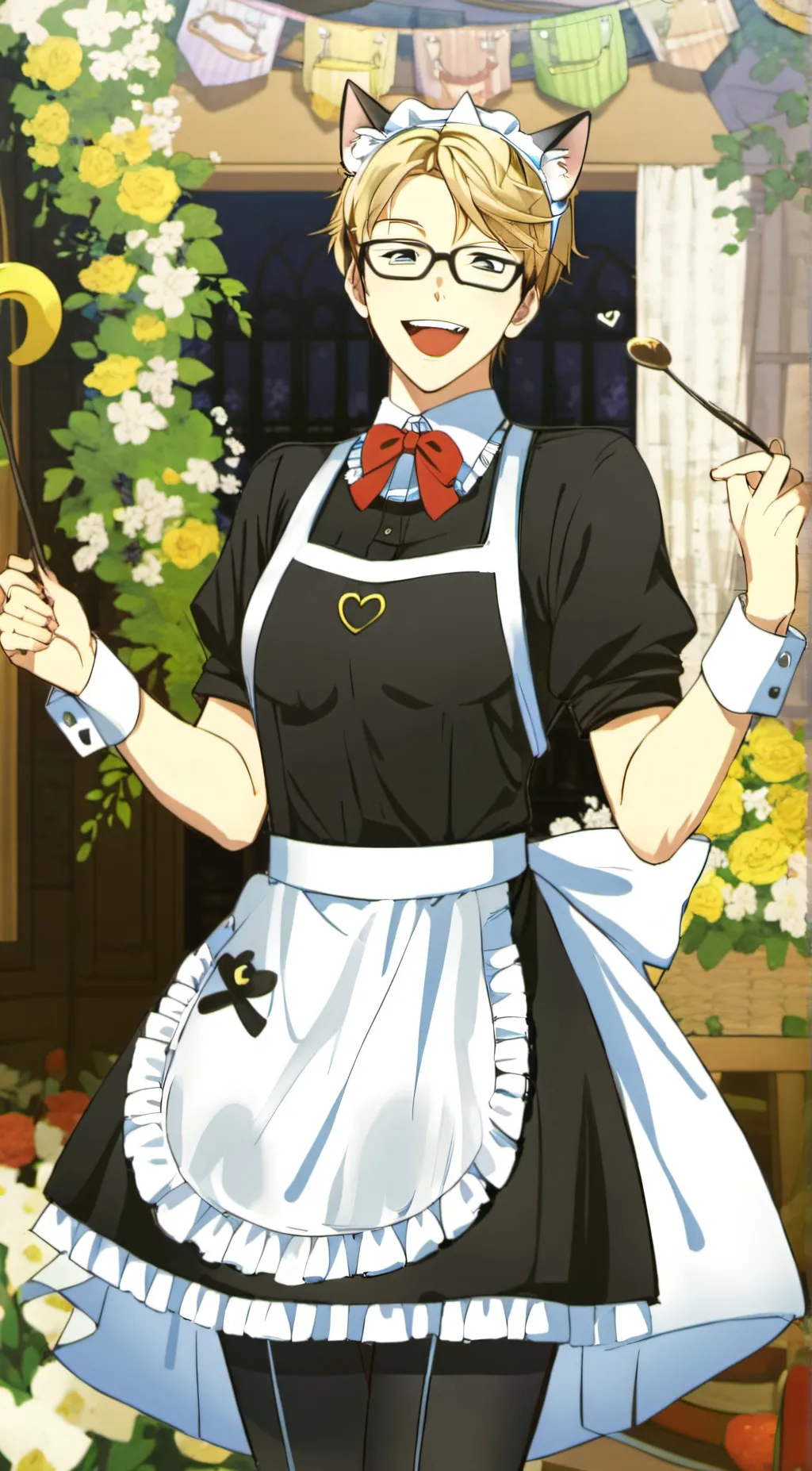ai character: Maid Goo background