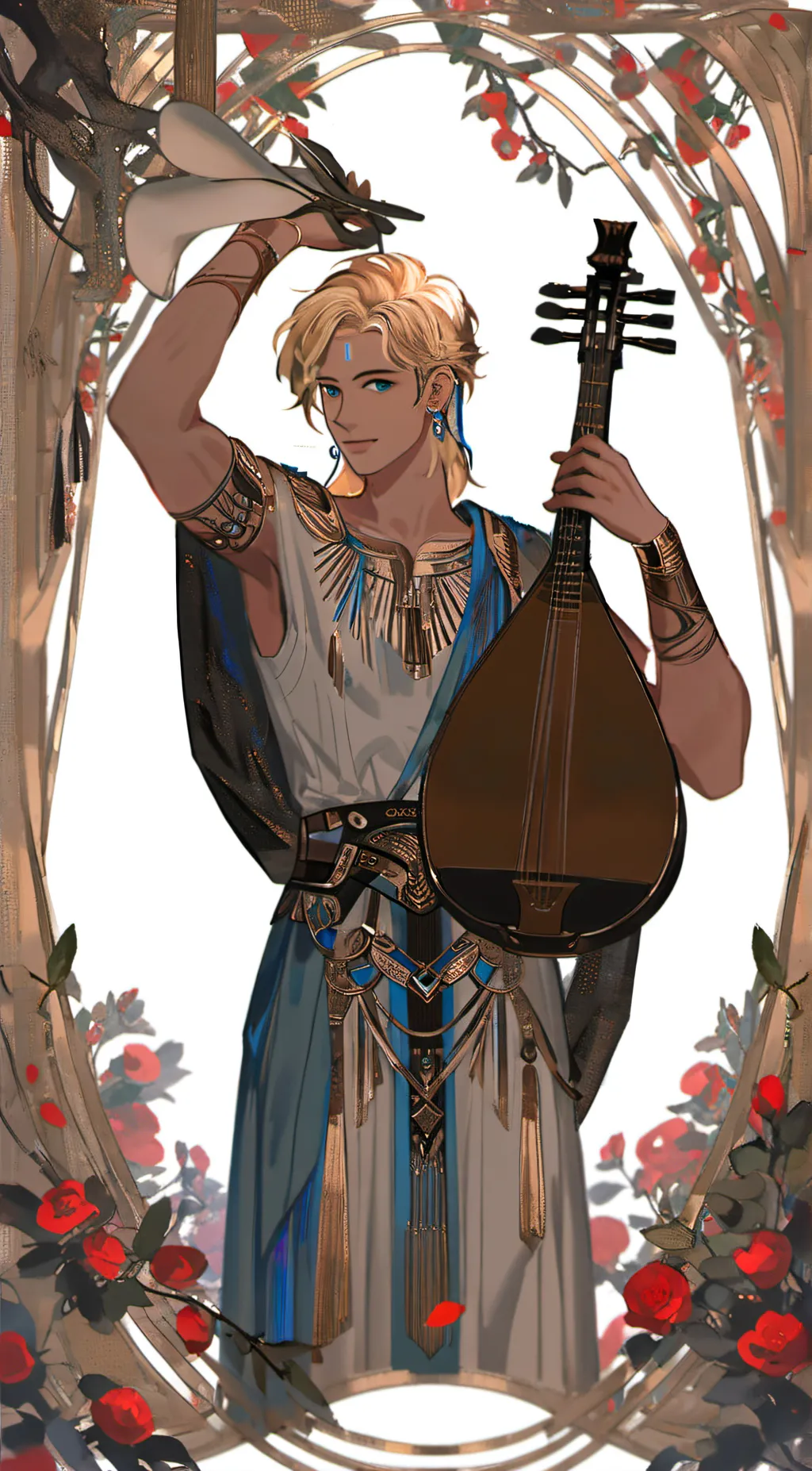ai character: Husband Apollo background