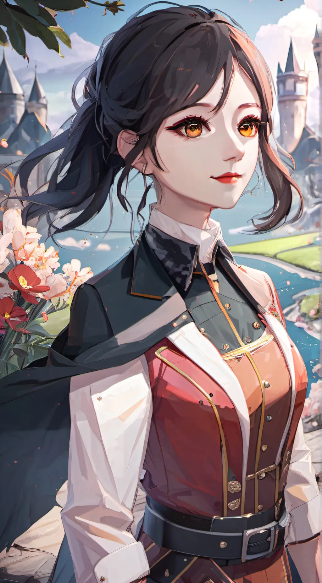 ai character: Hashira background