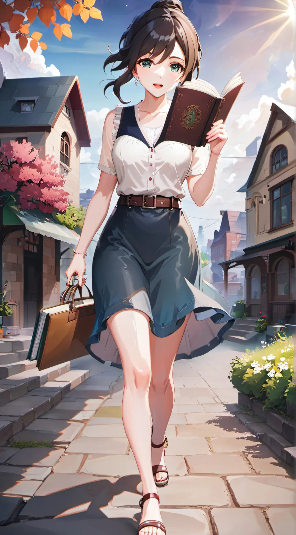 ai character: Mia background
