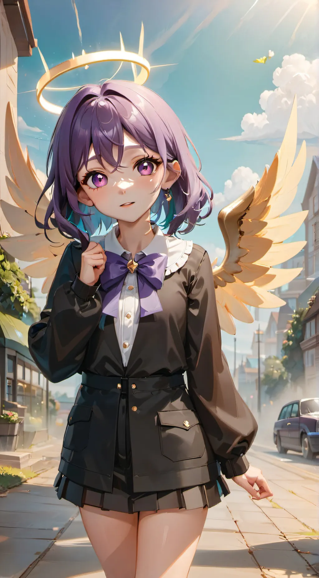 ai character: angle mrs_r background