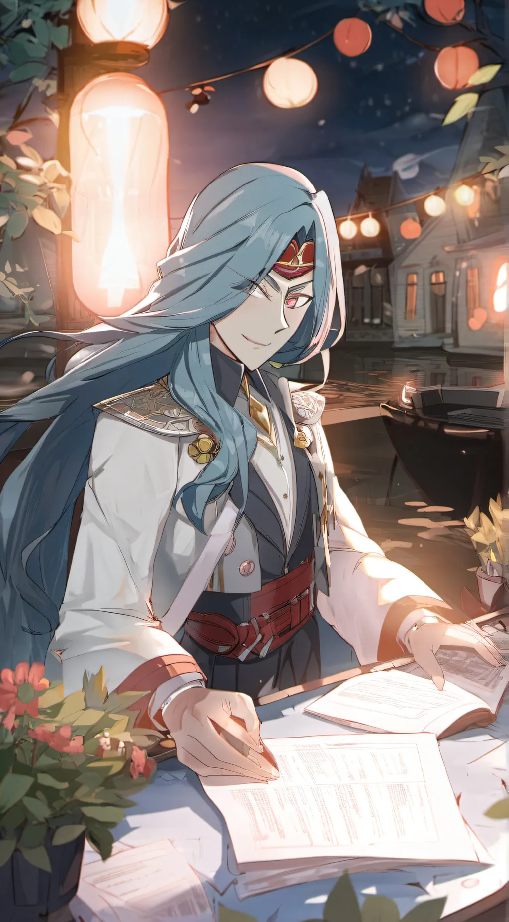 ai character: 星尘 background
