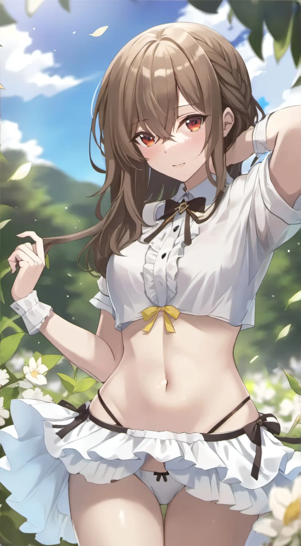 ai character: sarah(NSFW) background