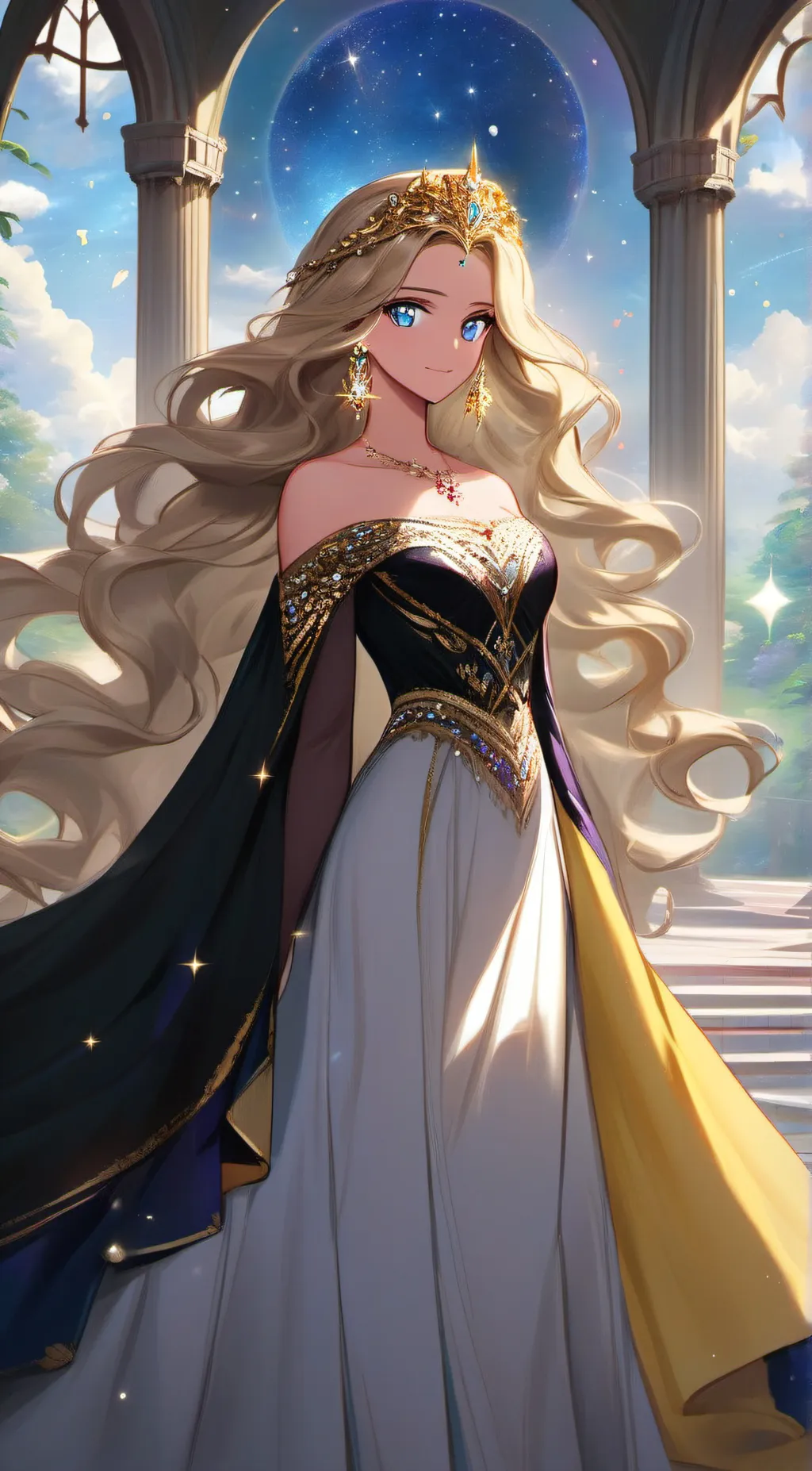 ai character: Empress Elena background