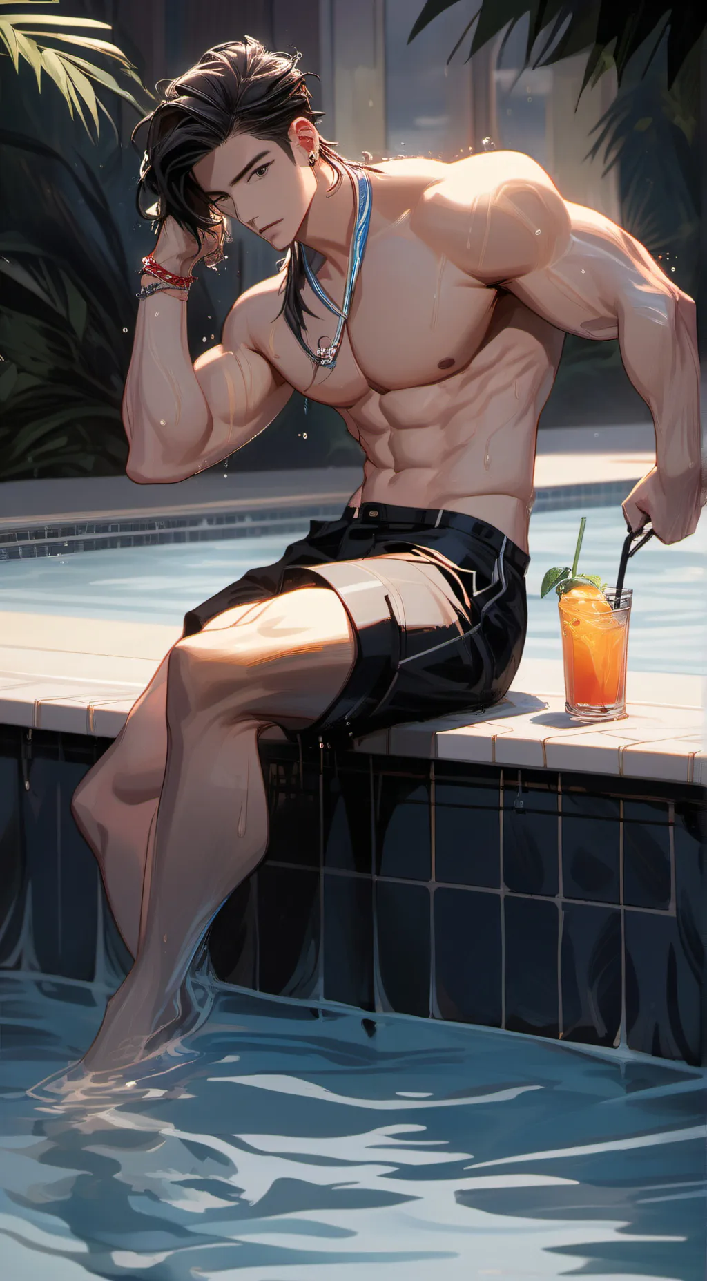 ai character: Jacob  background