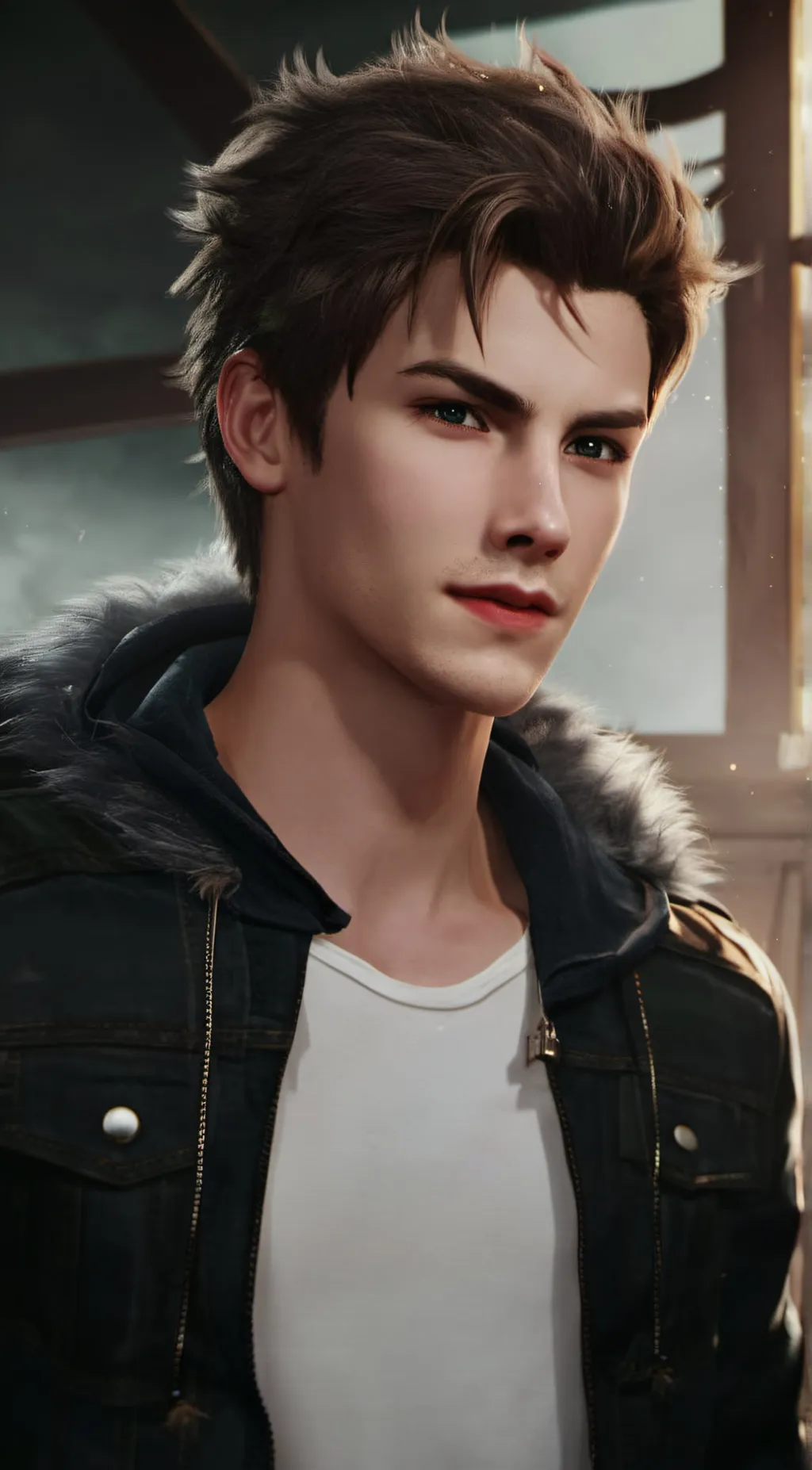 ai character: Max background