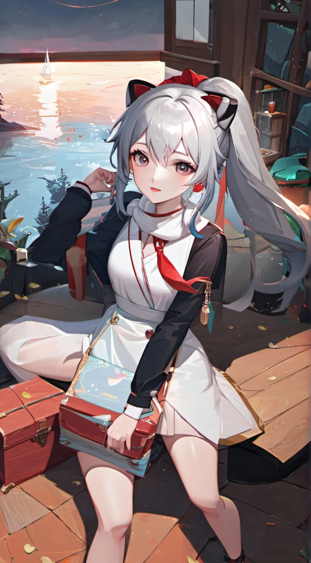 ai character: Serena background