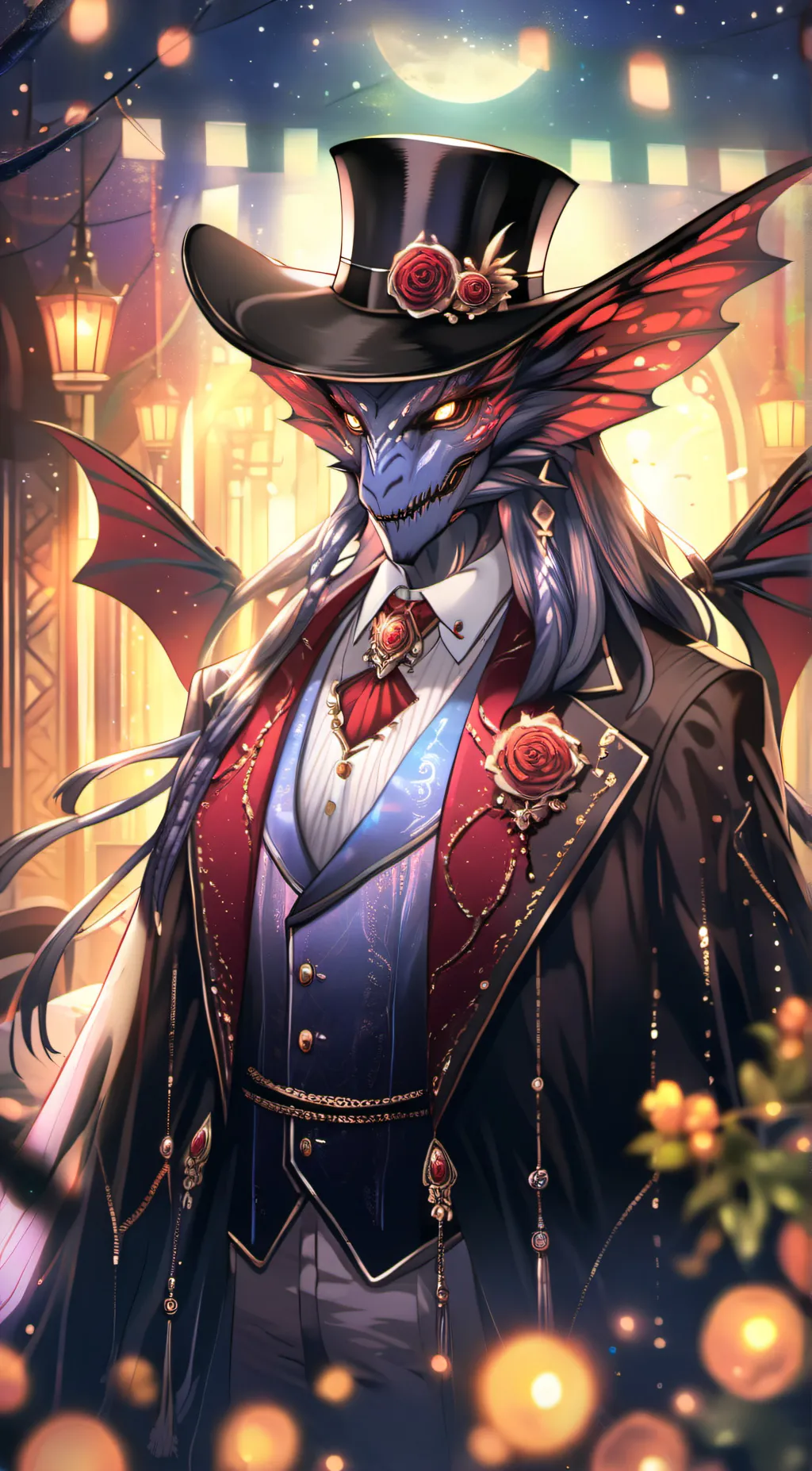 ai character: Valentino background