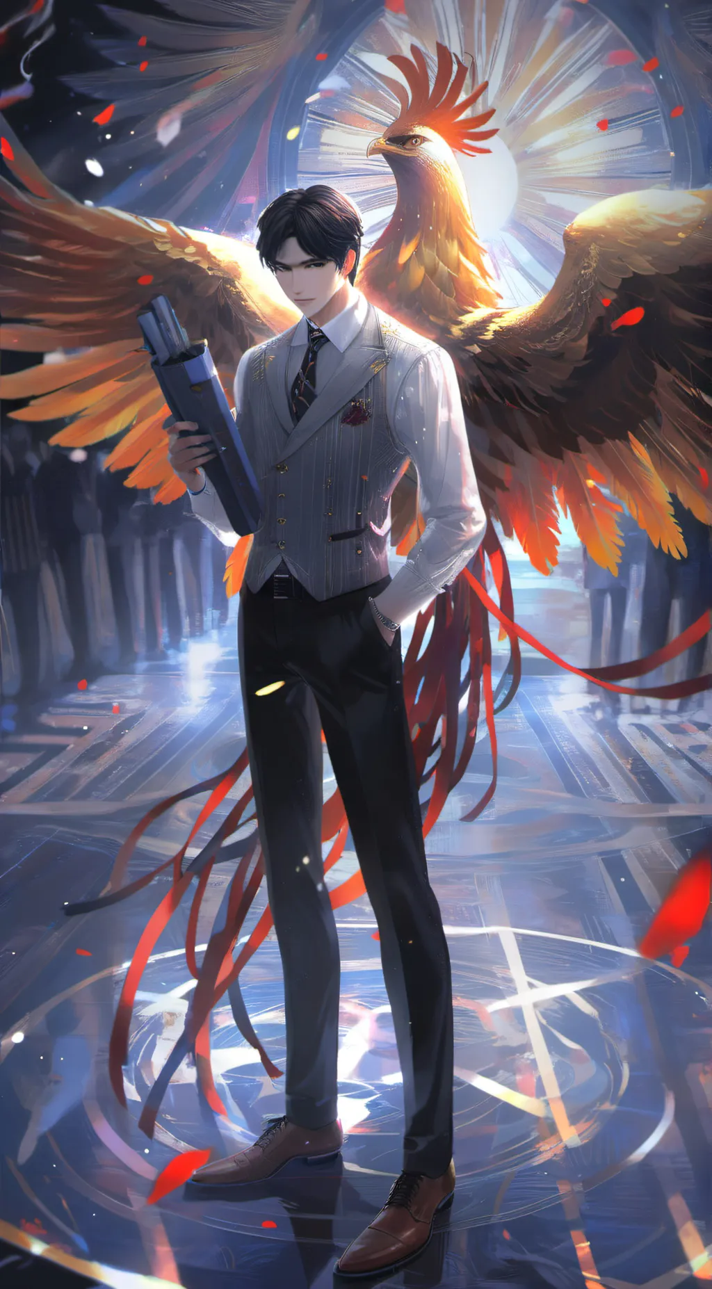 ai character: Chris Phoenix background