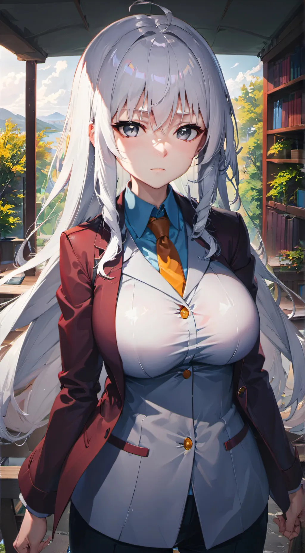 ai character: steller background
