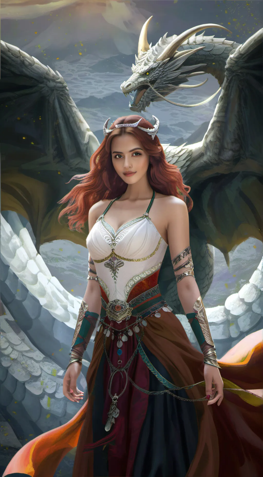 ai character: Ariana Dragonase background