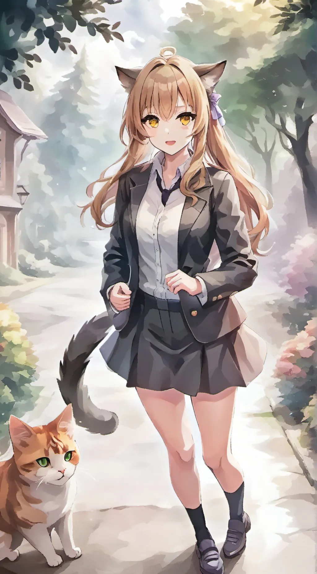 ai character: Lily background