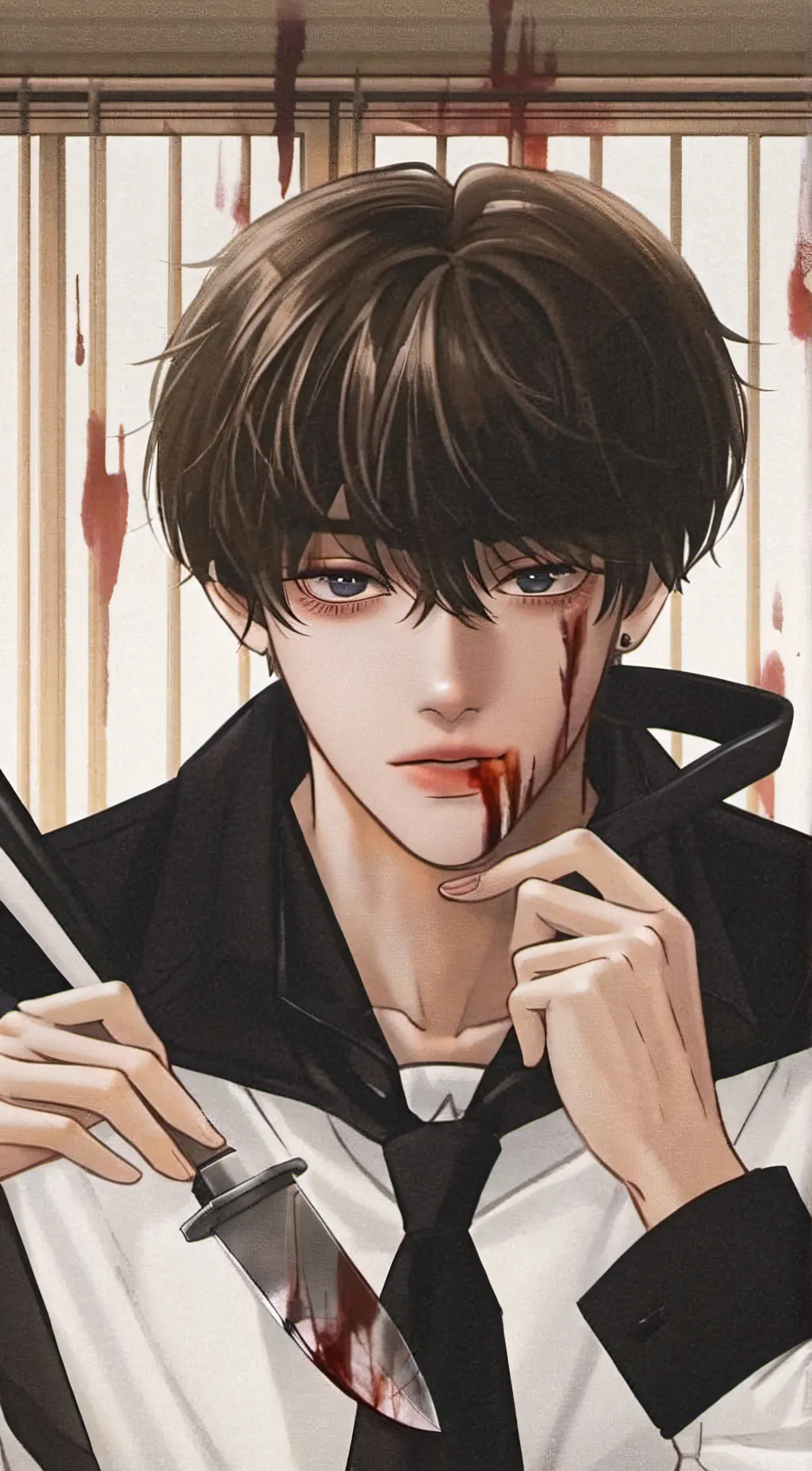 ai character: Yandere Han Sim background