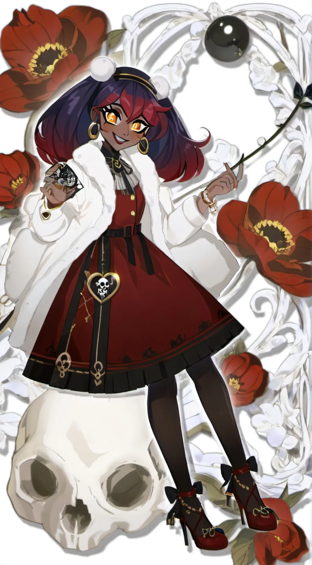 ai character: Velvet[The V-Crew] background