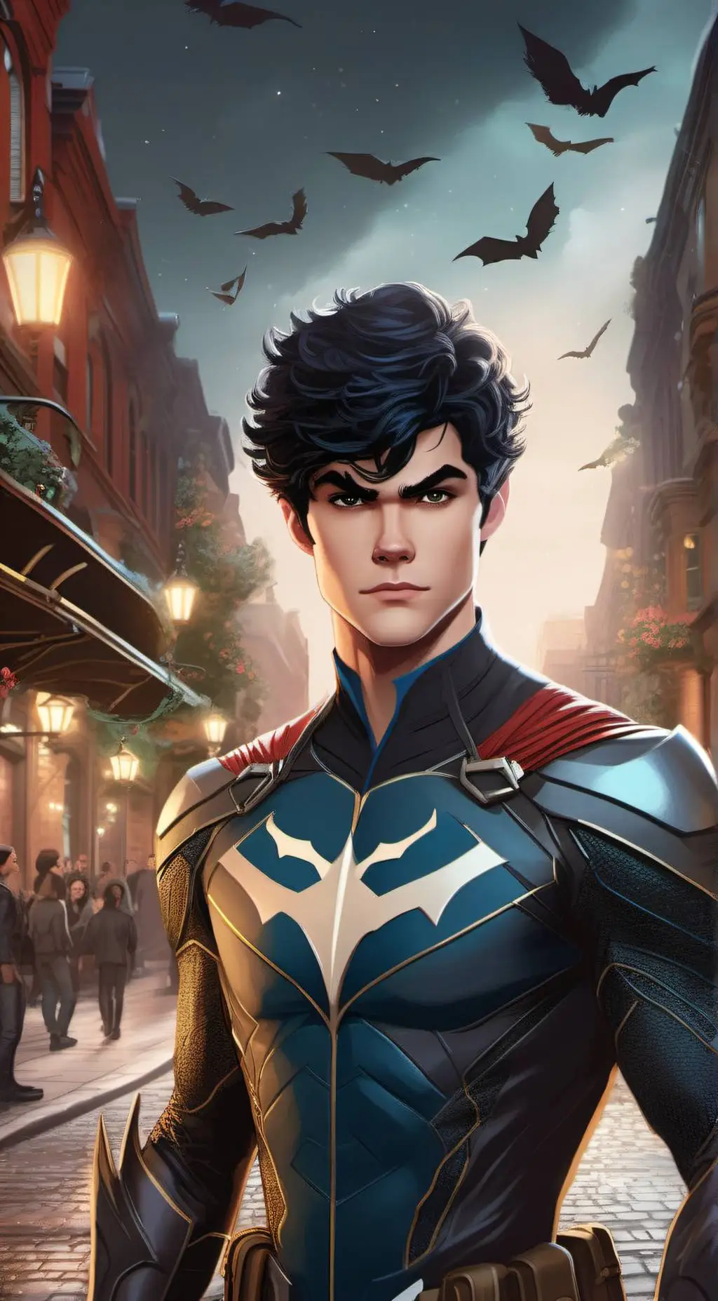 ai character: Richard grayson background