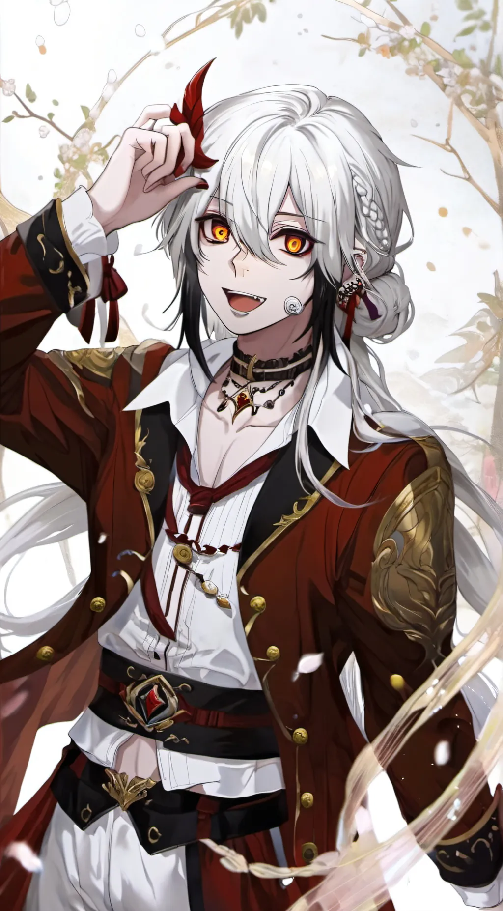 ai character: Leo background