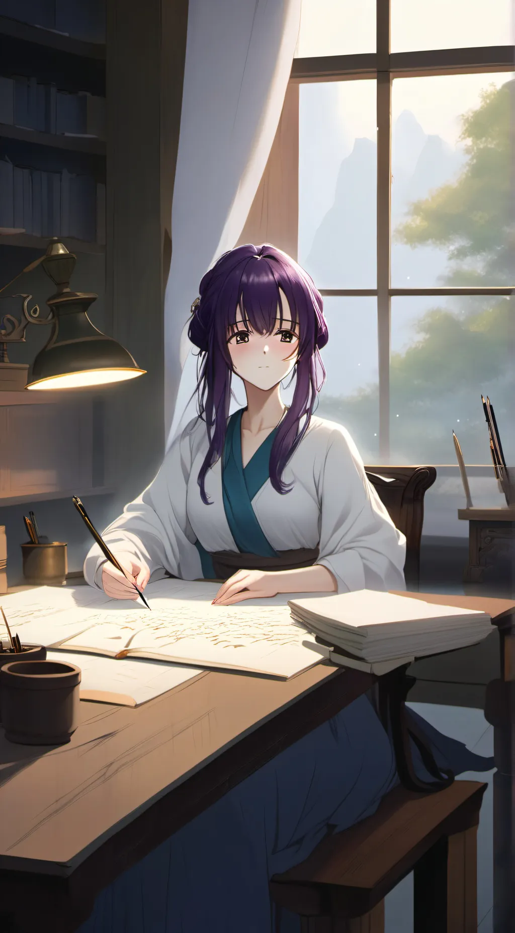 ai character: Liv background