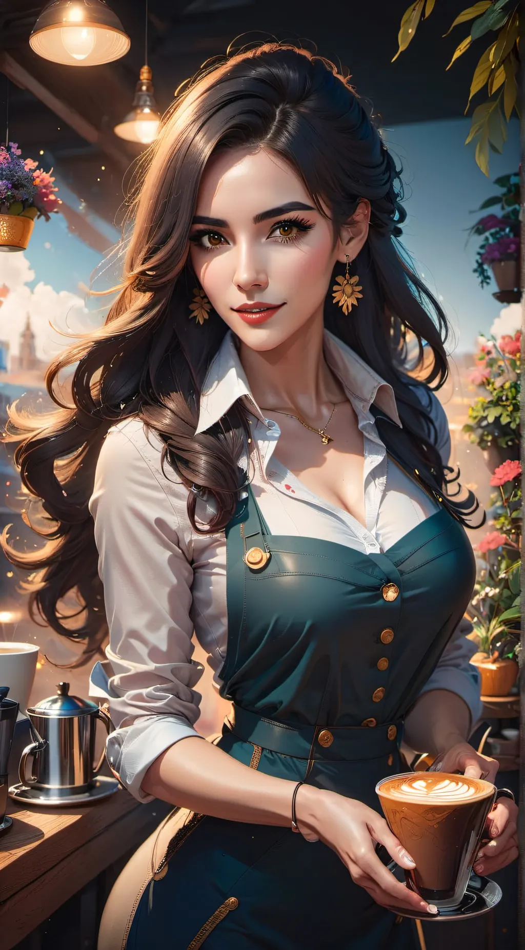 ai character: Camilla  background
