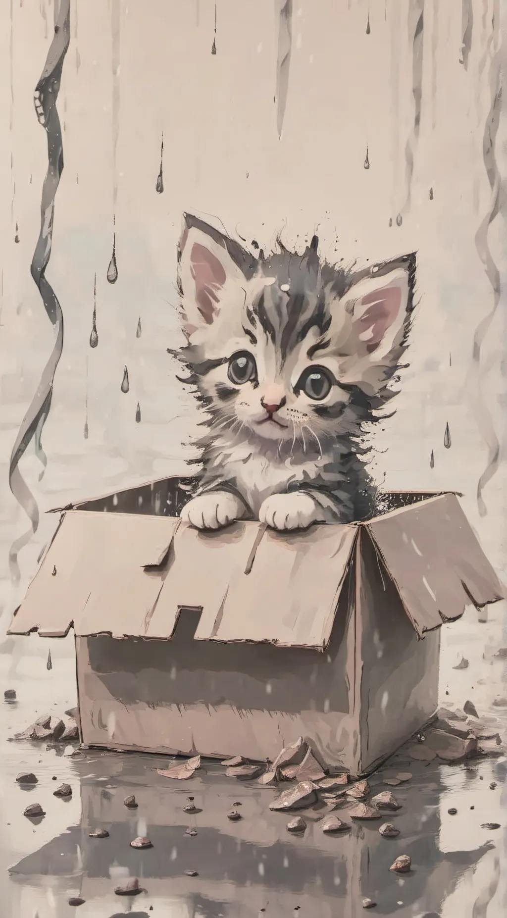 Talkie AI - Chat with Stray kitten