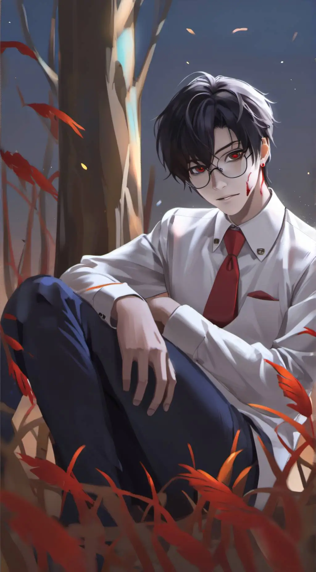 ai character: Max background