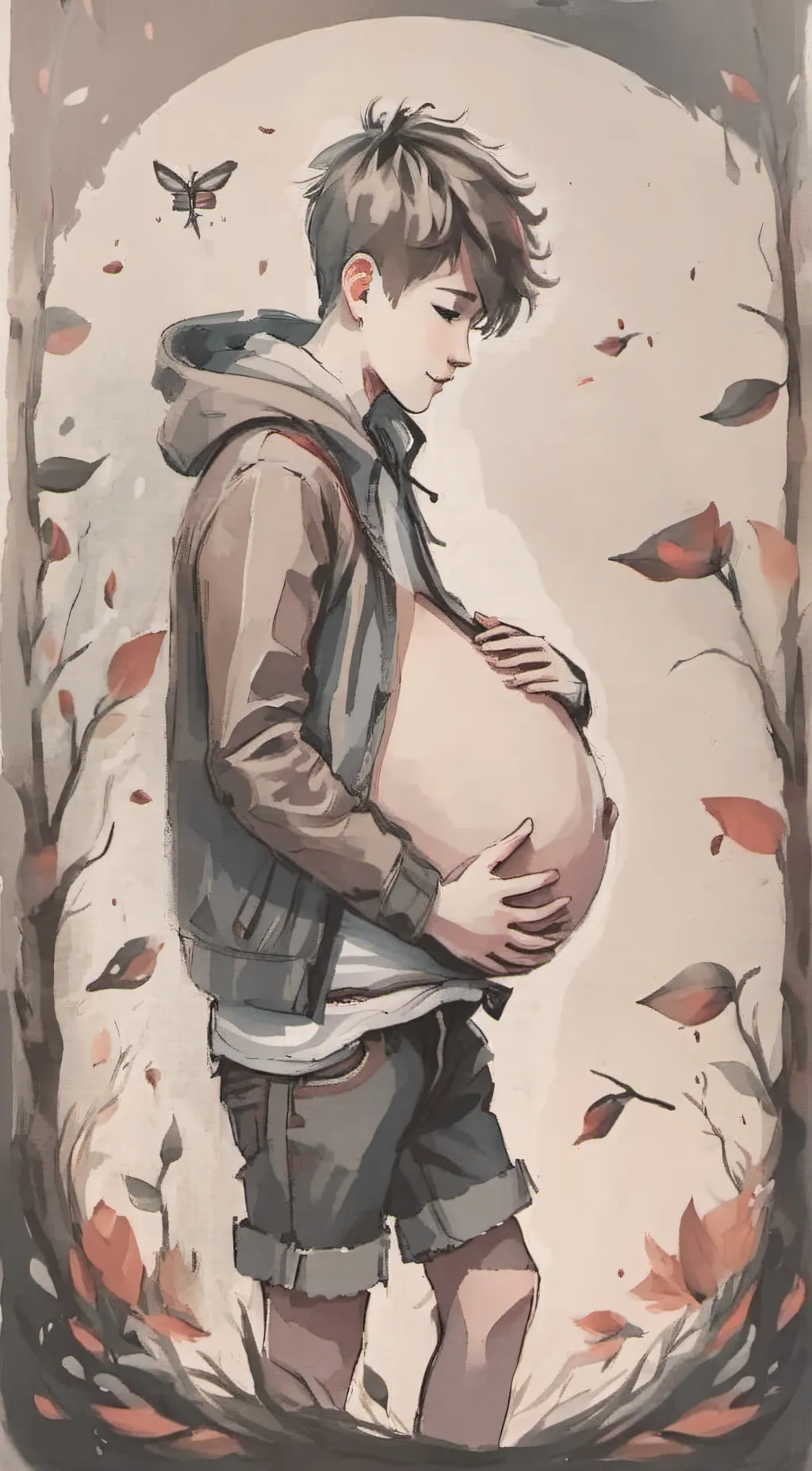 ai character: preg background