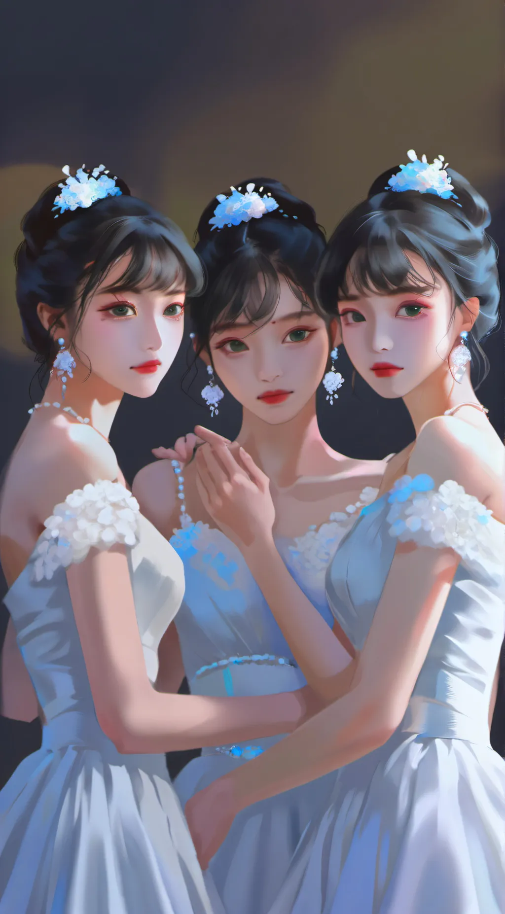 ai character: 3 popular singers background