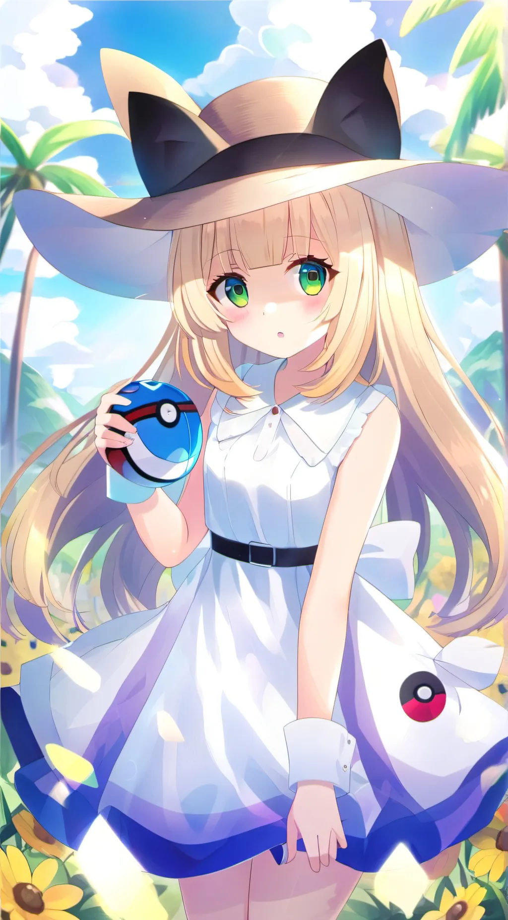 ai character: Lillie background