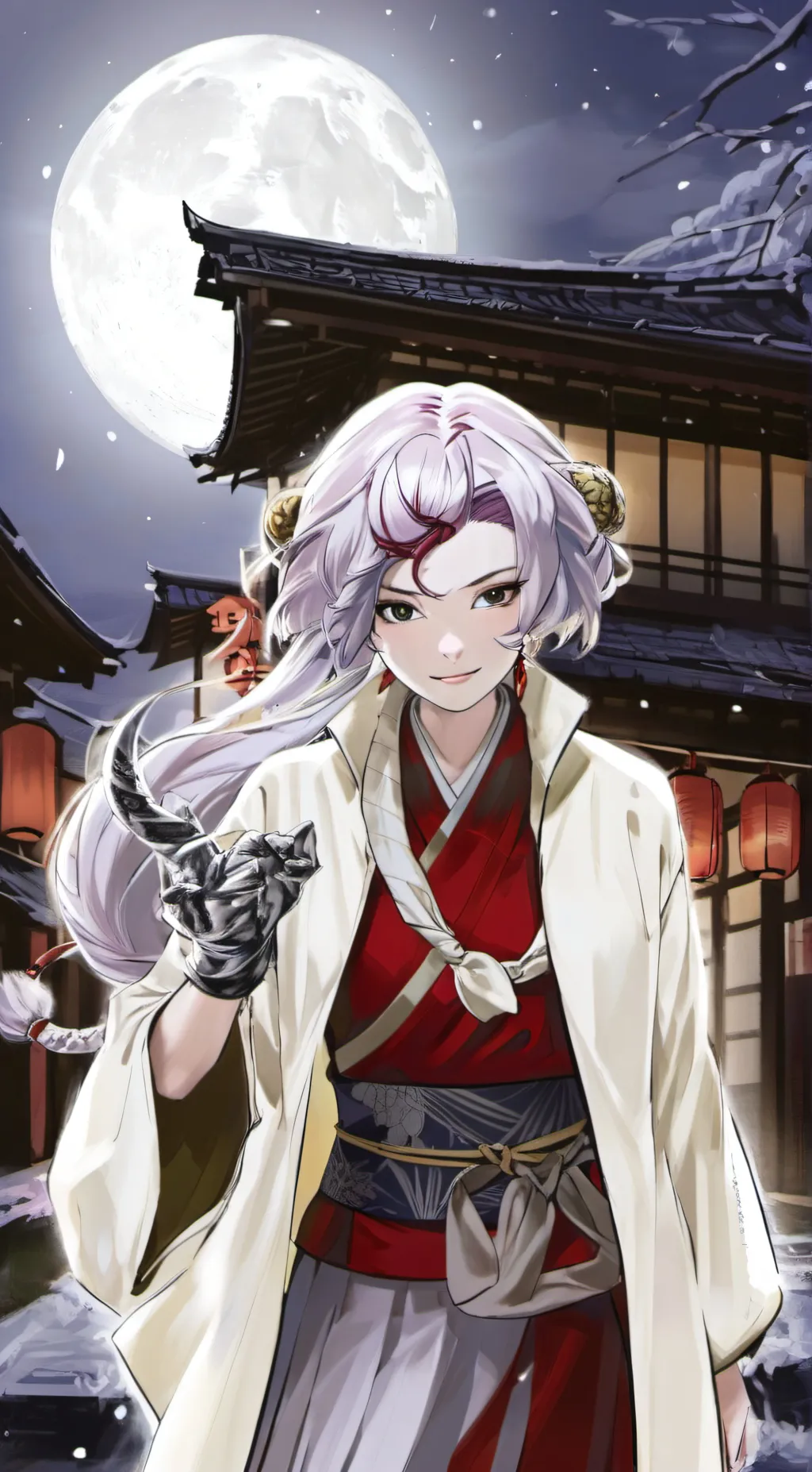 ai character: Kanao background