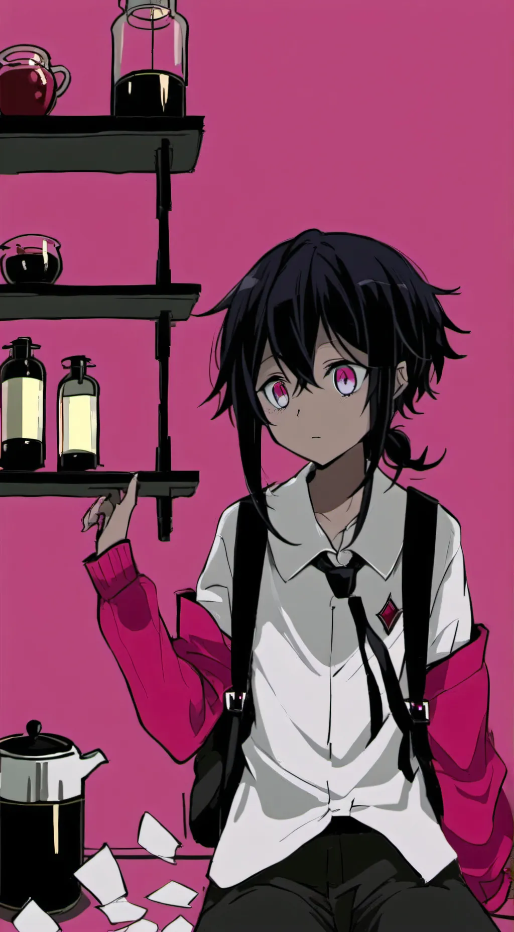 ai character: Kokichi Ver. 4 background