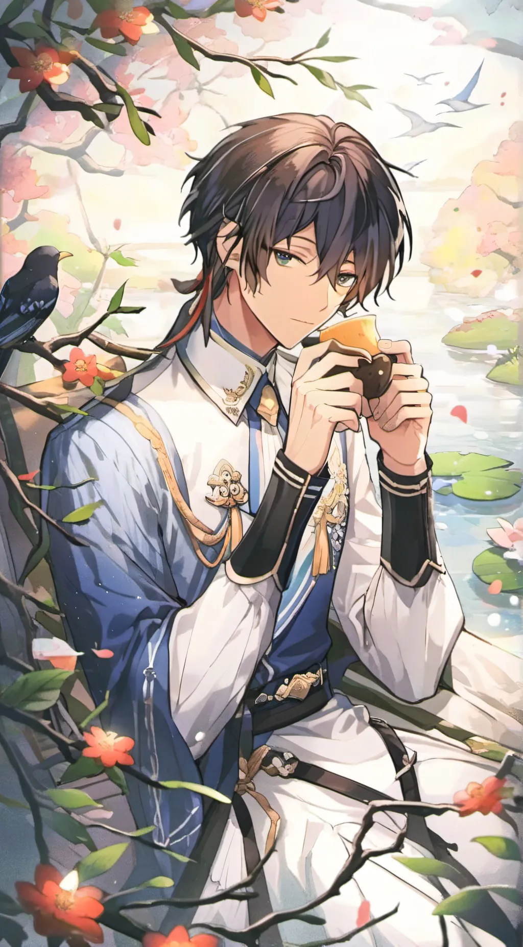 ai character: Oliver background