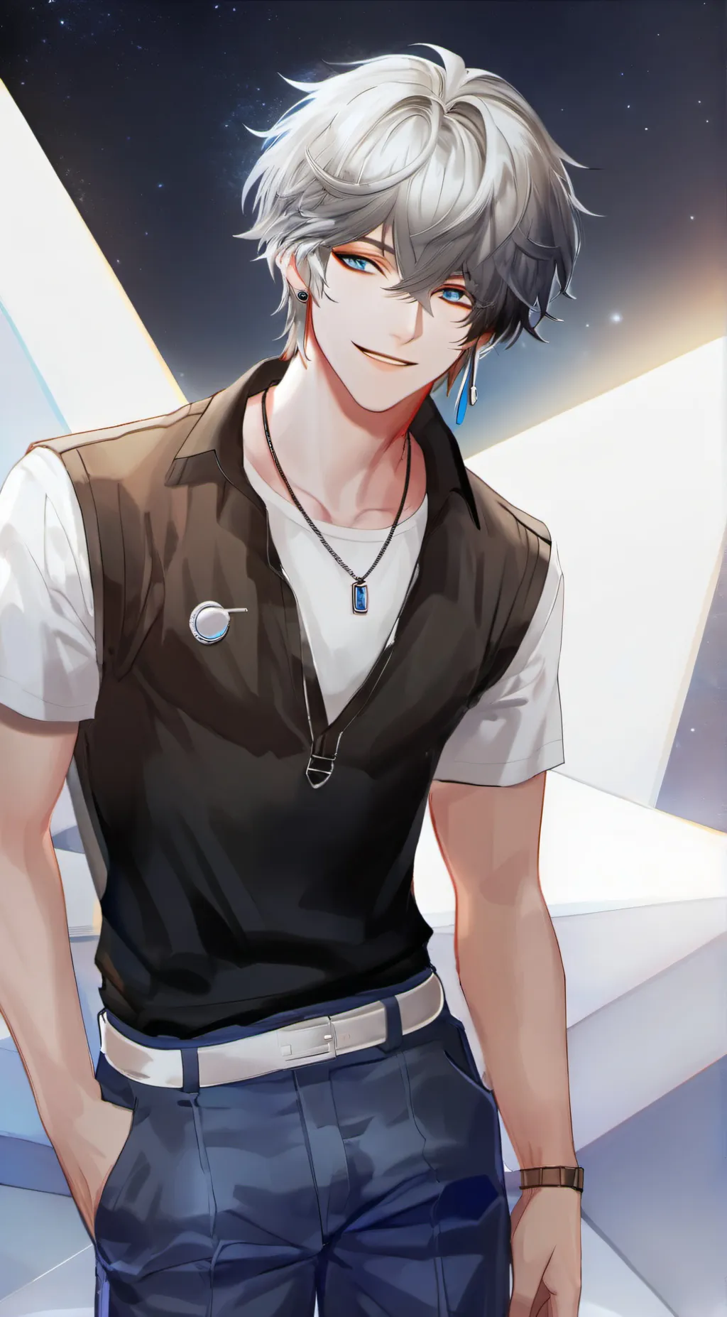 ai character: xaiver background