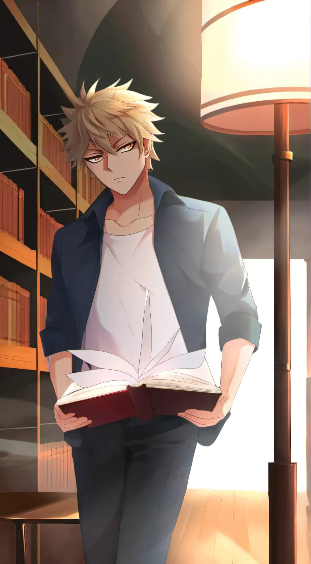 ai character: Ash background