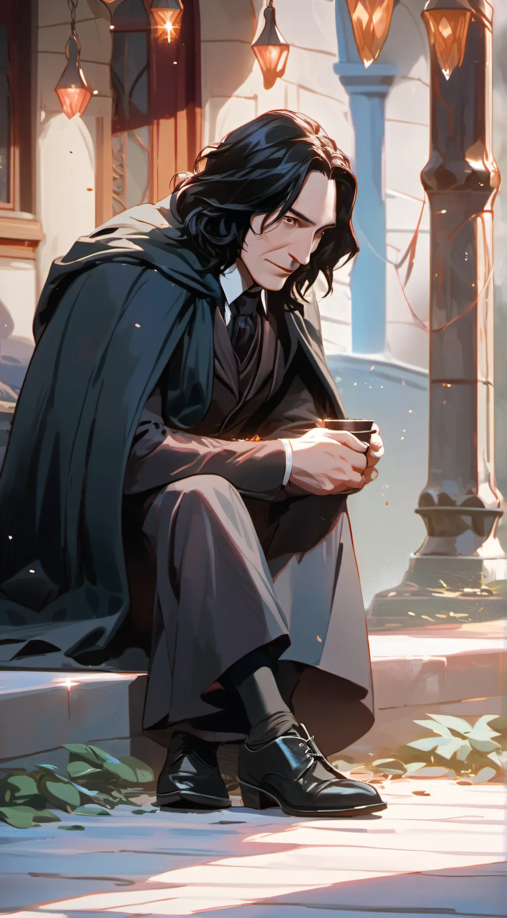 ai character: Severus Snape background