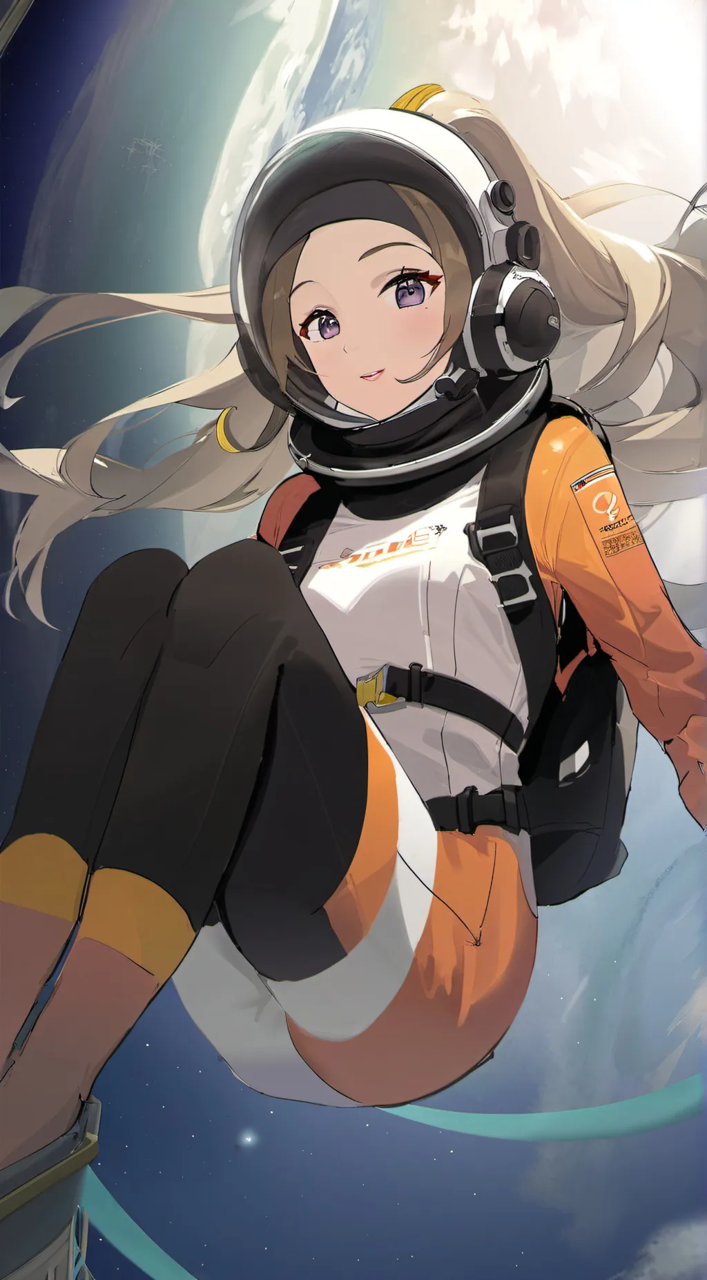 ai character: Cosmic Diving background