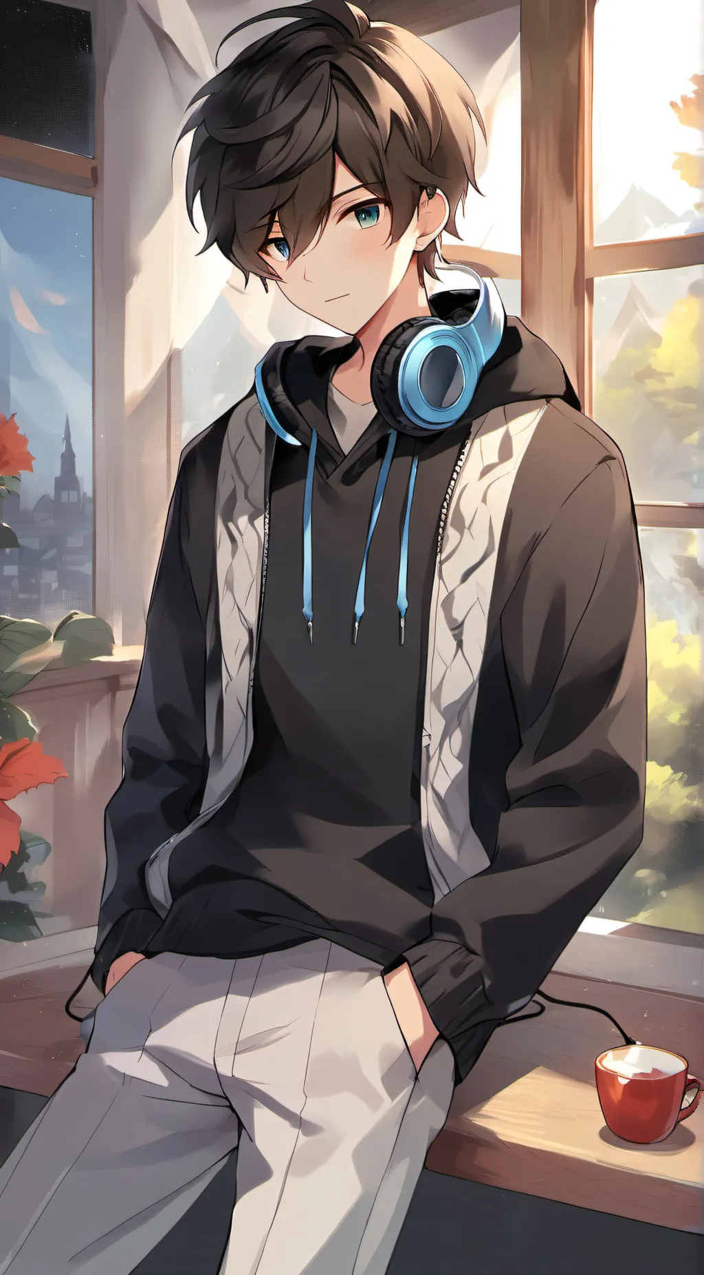 ai character: John Carlo background