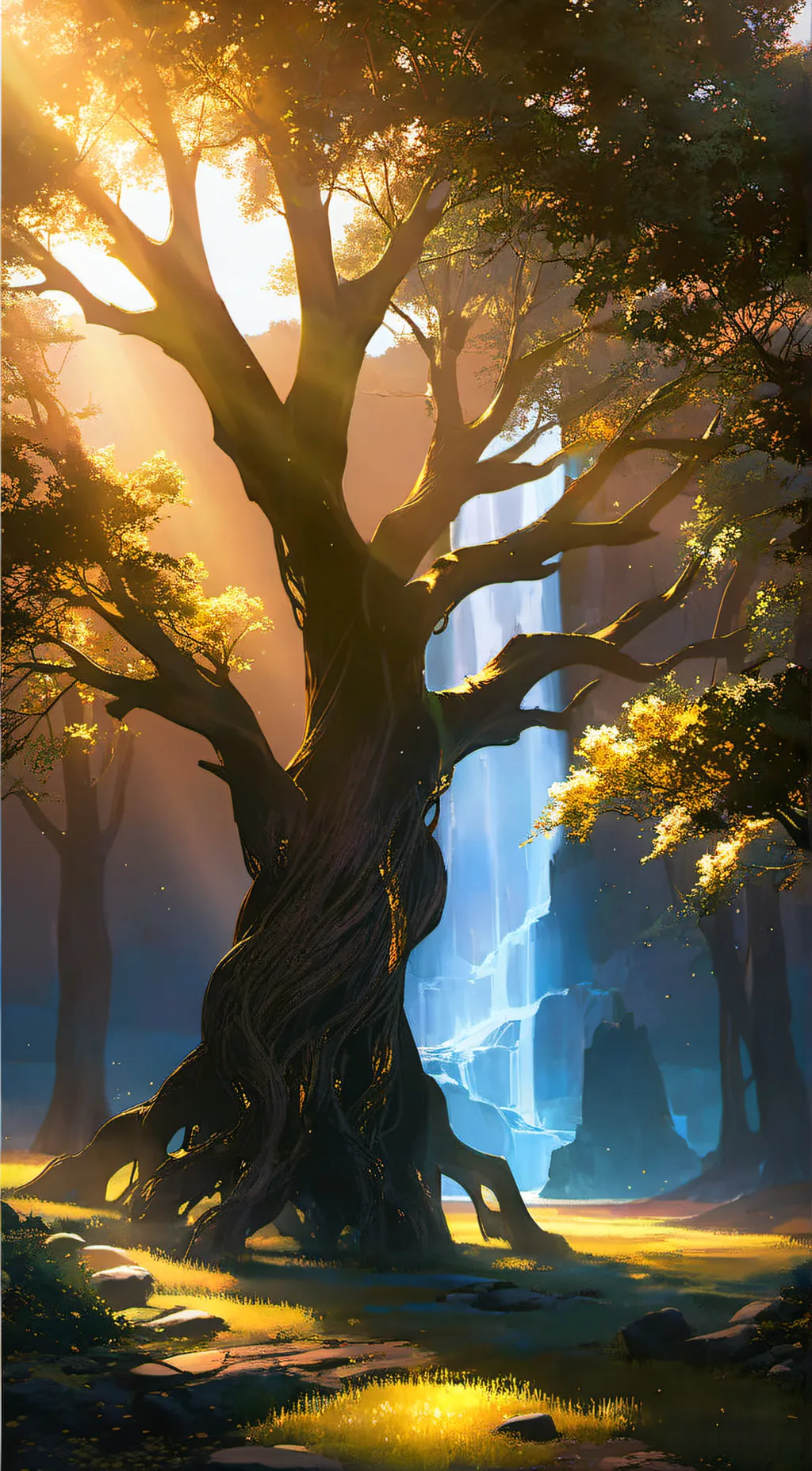 ai character: Chill here. background