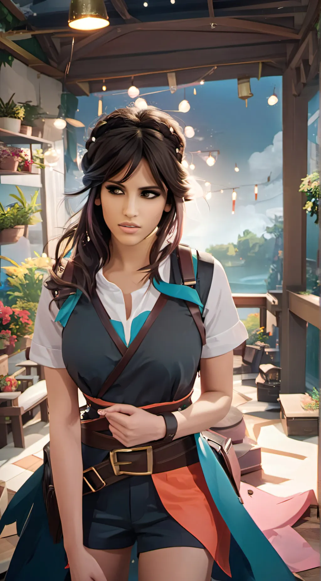 ai character: Sophia background