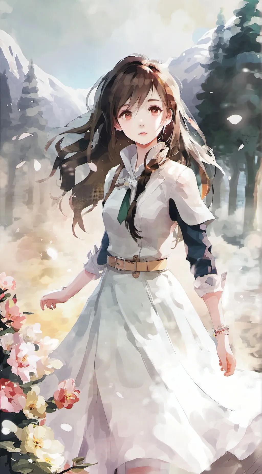 ai character: lily background